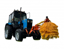 Щетка для барьерных ограждений ЩБО-2.5